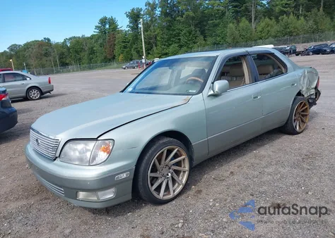 1999 Lexus Ls из США, поврежденный, VIN JT8BH28F4X0165810